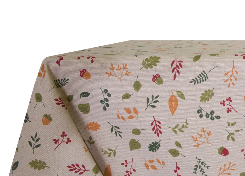 Tovaglia Per Salotto Cucina In Miros Misto Cotone Ghiande RP - 140x140 - Ghiande