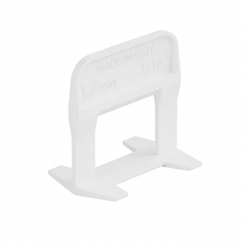 Distanziatori livellanti raimondi rls evo base busta 250 pezzi *** misura 1,5 mm, confezione 1