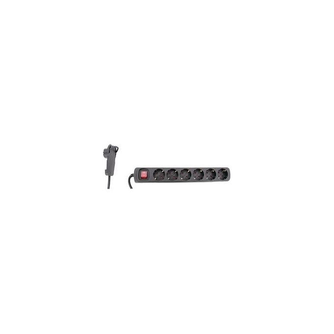 REV 12626514 prolunghe e multiple 2 m 6 presa(e) AC Interno Nero