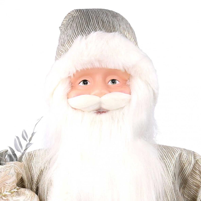 Babbo natale tessuto oro cmh80