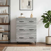 Mobile con Cassetti Sonoma grigio 66 x 34,5 x 89,5 cm 894841