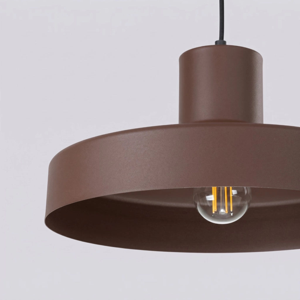 Lampada a sospensione BILO marrone