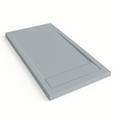 Piatto doccia Bidai con bordo 90X120 cm colore Grigio RAL 7040 griglia Grigio