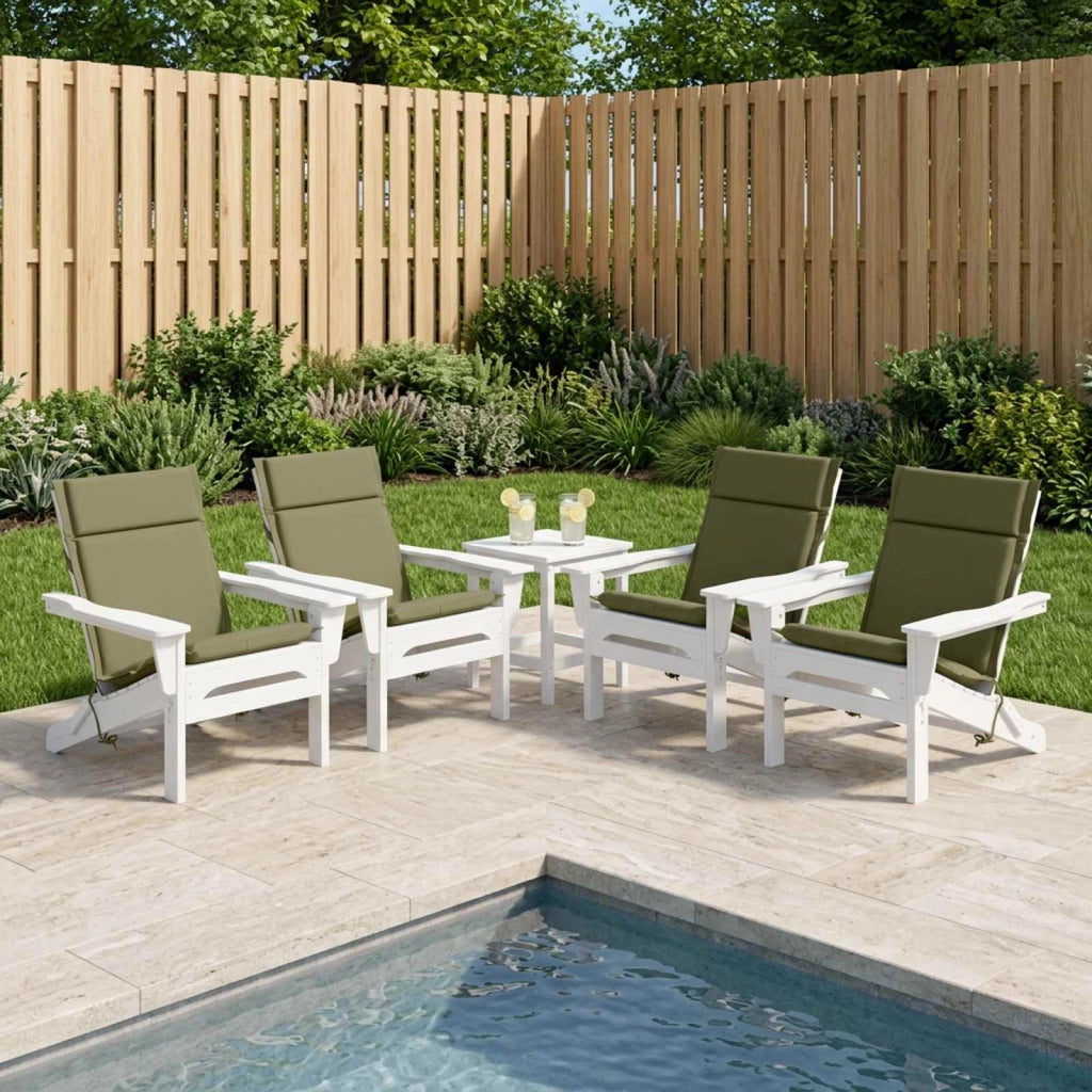 Cuscini per Sedia Alta in 6 Pezzi GEMERT 6 pcs 100% Poliestere 946443