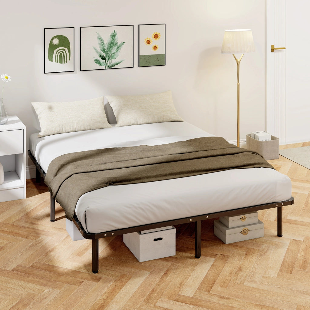 Letto matrimoniale contenitore ¨C Xylo ¨C legno massello nero con rete a doghe 160x190 cm