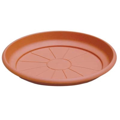 SOTTOVASO TONDO ERICA ICS  PP TERRACOTTA X VASO CM 80
