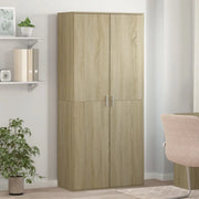 Scarpiera Rovere Sonoma 80x39x178 cm in Legno Multistrato 3276674