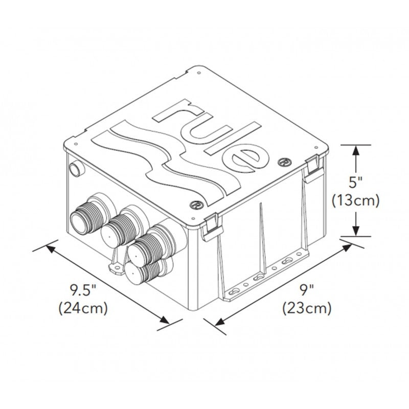 POZZETTO DOCCIA 800GPH 12V