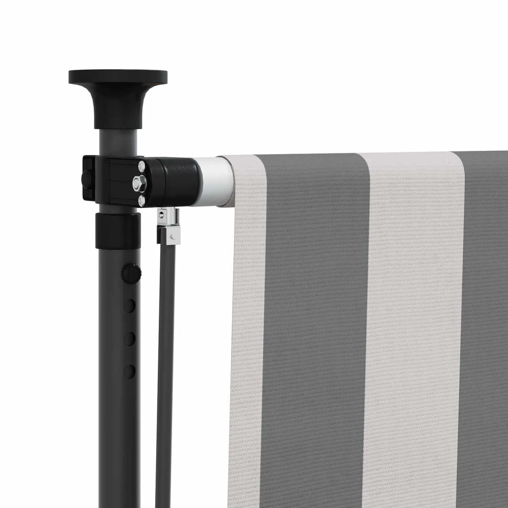Tenda a rullo | Tenda avvolgibile Esterna Antracite e Bianco 120 x 270 cm