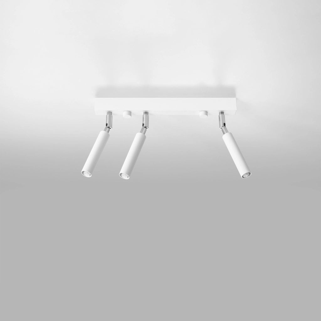 Barra soffitto OPTIMA 3 spot G9 bianco/cromo Pure Lume