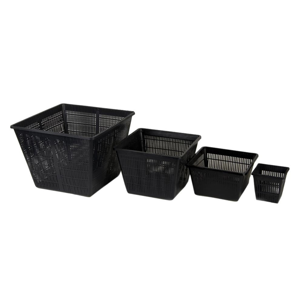 Velda Plant Basket Plastic Square cm19x19x8h - cesto quadrato in plastica rigida per piante da laghetto