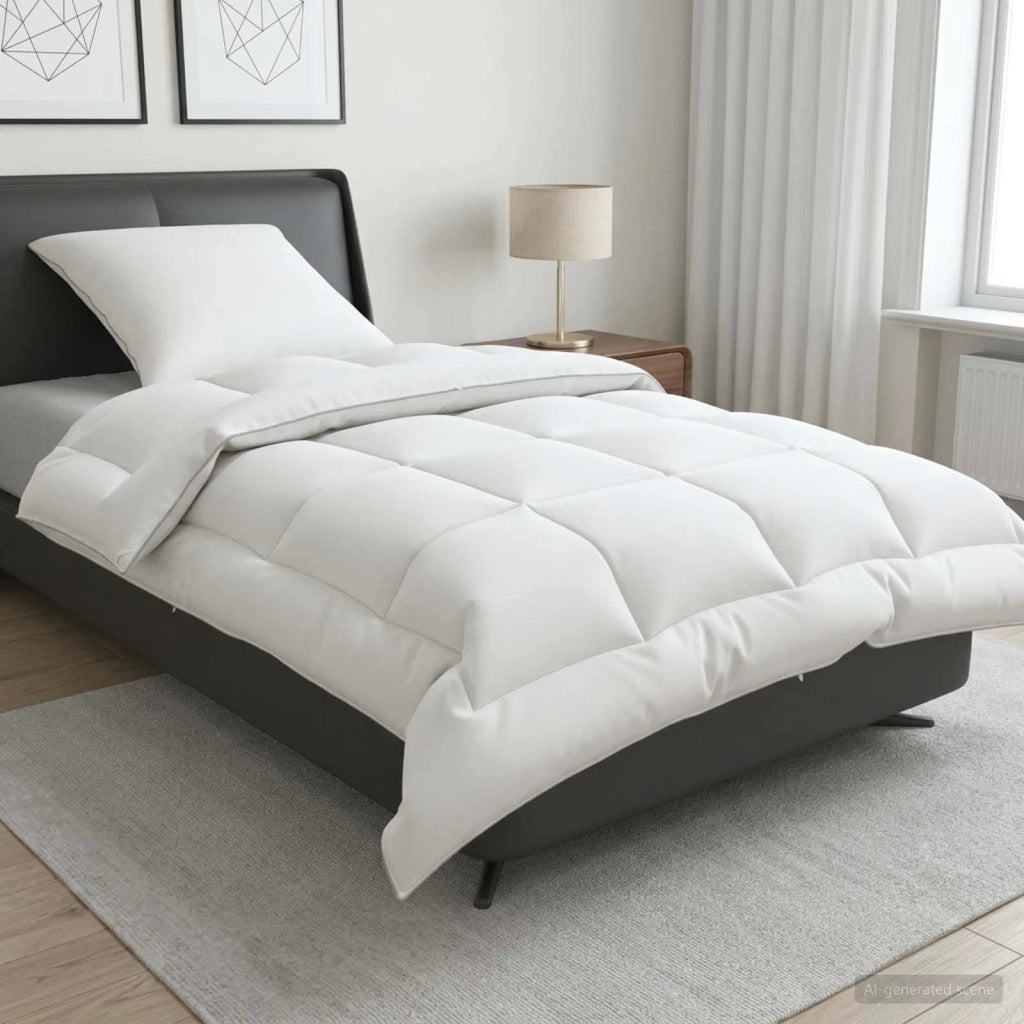 Set di piumone e cuscini 2 pcs 152x203 cm 4 stagioni 220 GSM 3440906