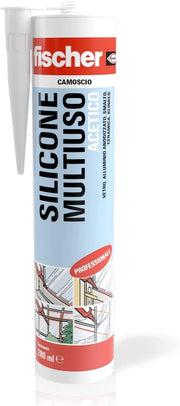 SILICONE ACETICO MULTIUTSO SAM CAMOSCIO - 280ml - FISCHER 9353