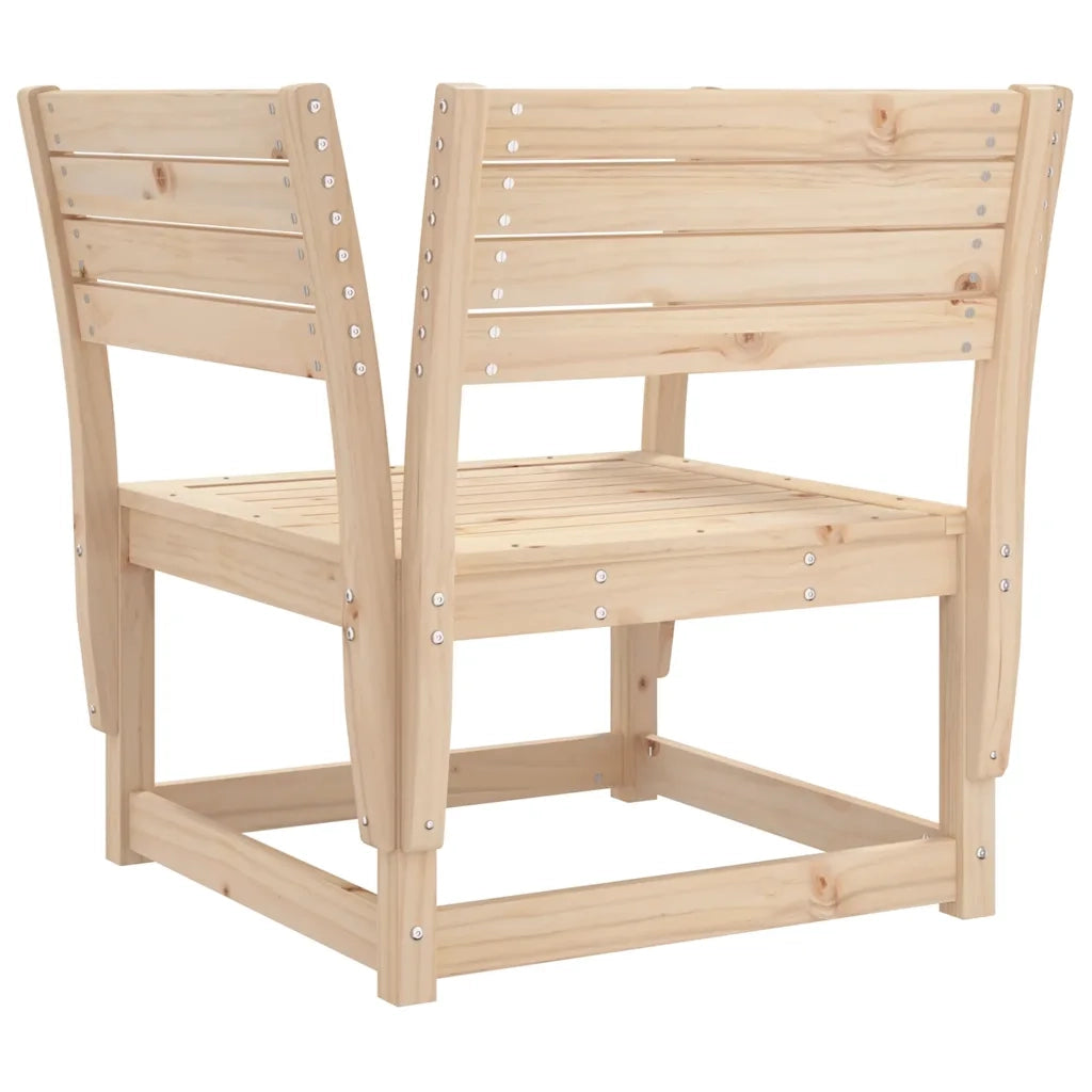 Sedia da Giardino in Legno Massello Pino 844674