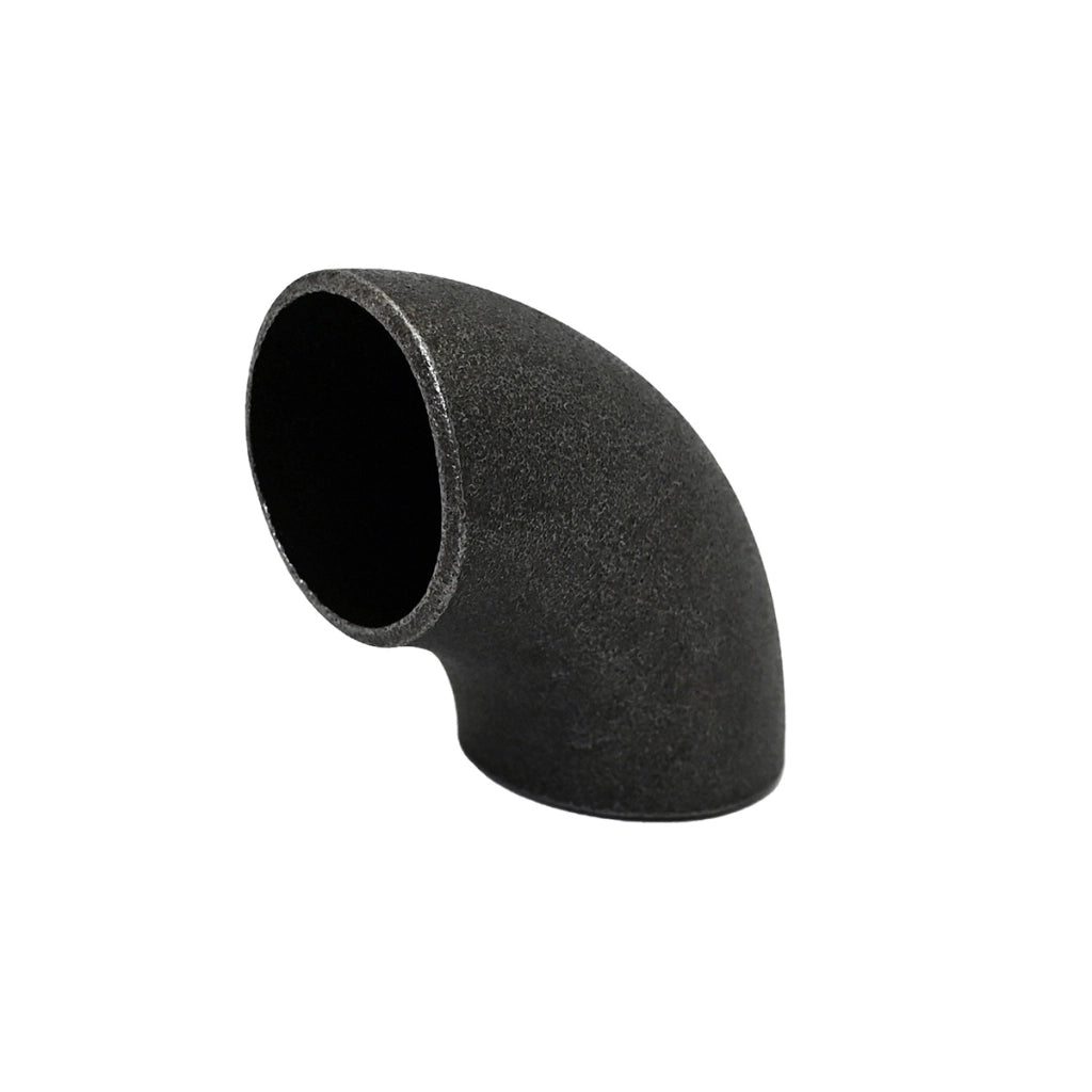 CURVA A SALDARE 90Â° ACCIAIO AL CARBONIO NERO- 3/4 D.est 26,9 mm- IKARO- pezzi 1