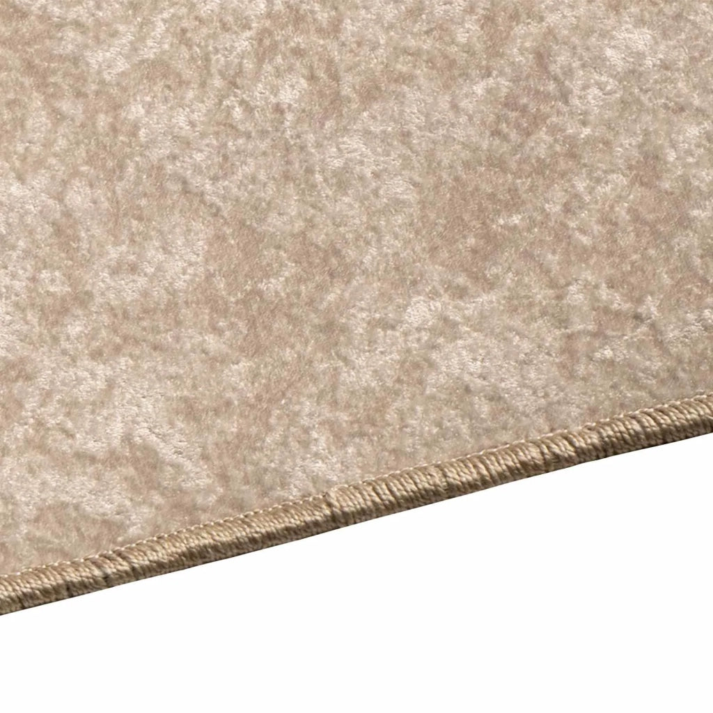 Runner in Moquette | Runner Tappeto MARSA Beige 80 x 400 cm Poliestere e PVC
