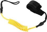 Vang per Leash per Paddle Board Voettouw Sicurezza per Paddle Board Fissa per Paddle Board con Cavo di Sicurezza nero Cavo di Sicurezza per Paddle Board SUP Linea di Sicurezza per Paddle Board (giallo)
