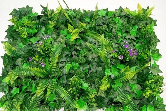 Pianta ornamentale 40 x 60 cm - Pianta finta per interni/esterni - Pianta per balcone - Pianta per giardino - Decorazione realistica - Materiale duraturo
