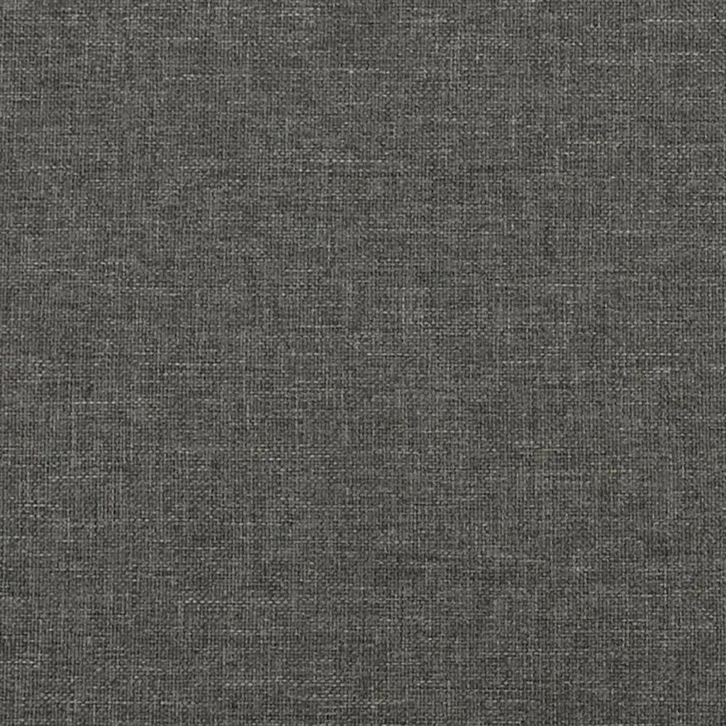 Testiera | Testata 2 pz Grigio Scuro 72x5x78/88 cm in Tessuto
