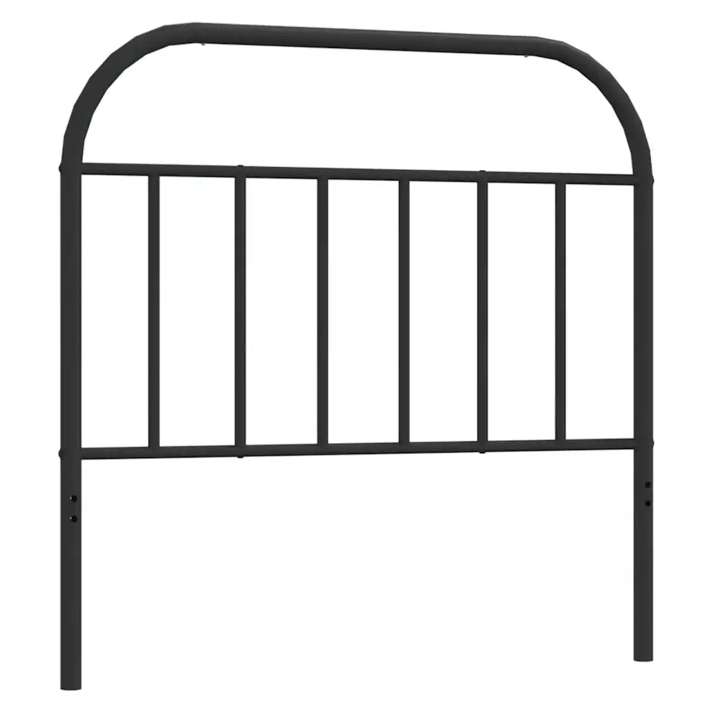 Testiera di Ricambio in Metallo Nero 100 cm 353664