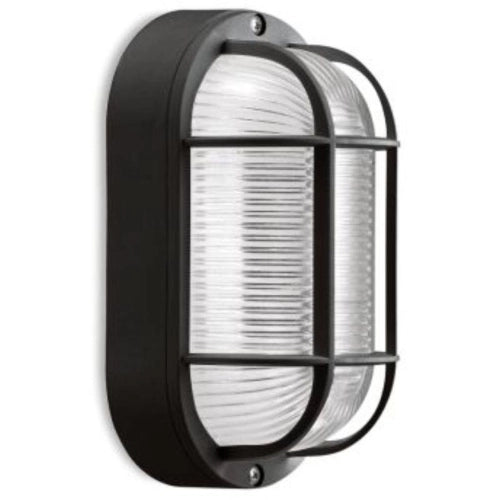 TARTARUGA OVALE 200 CON GABBIA E27 NERO