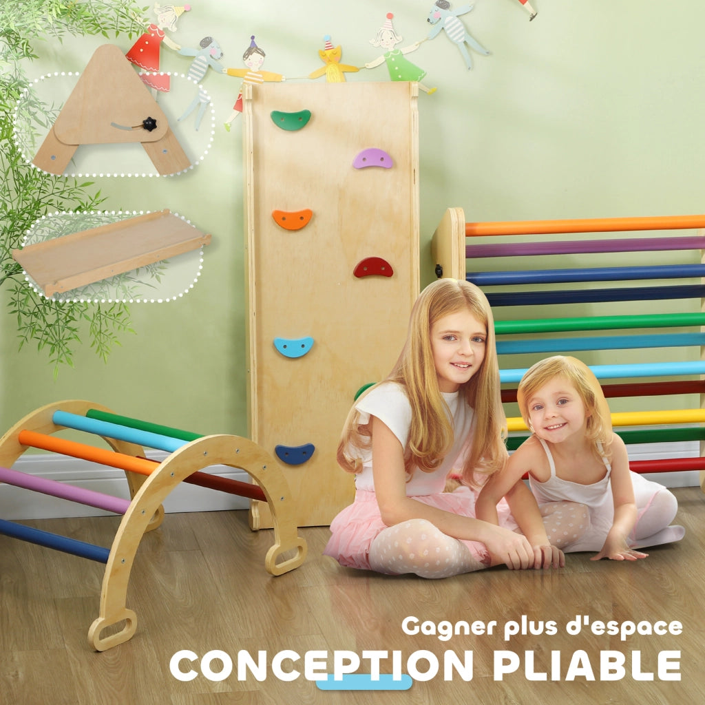 Arco da arrampicata per bambini ¨C zephmum ¨C Multicolore