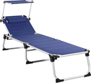 Sedile da Giardino e Spiaggia con Ombrello Raffreddabile e Ripiegabile