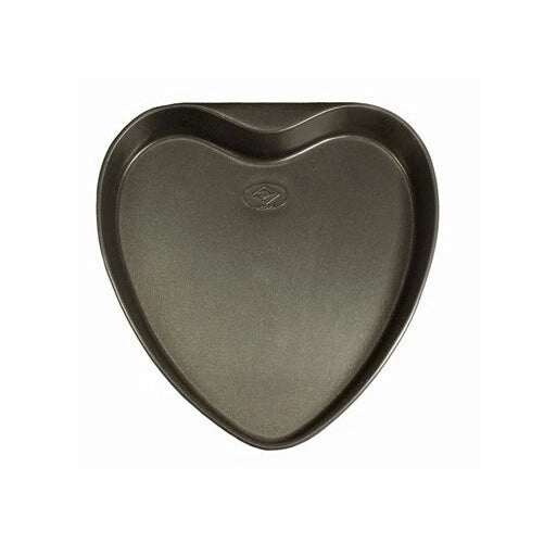 Formine dolci forma cuore in teflon 9 cm 3 pezzi