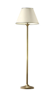 Lampada da terra classica ottone ecru E27 15W Jupiter