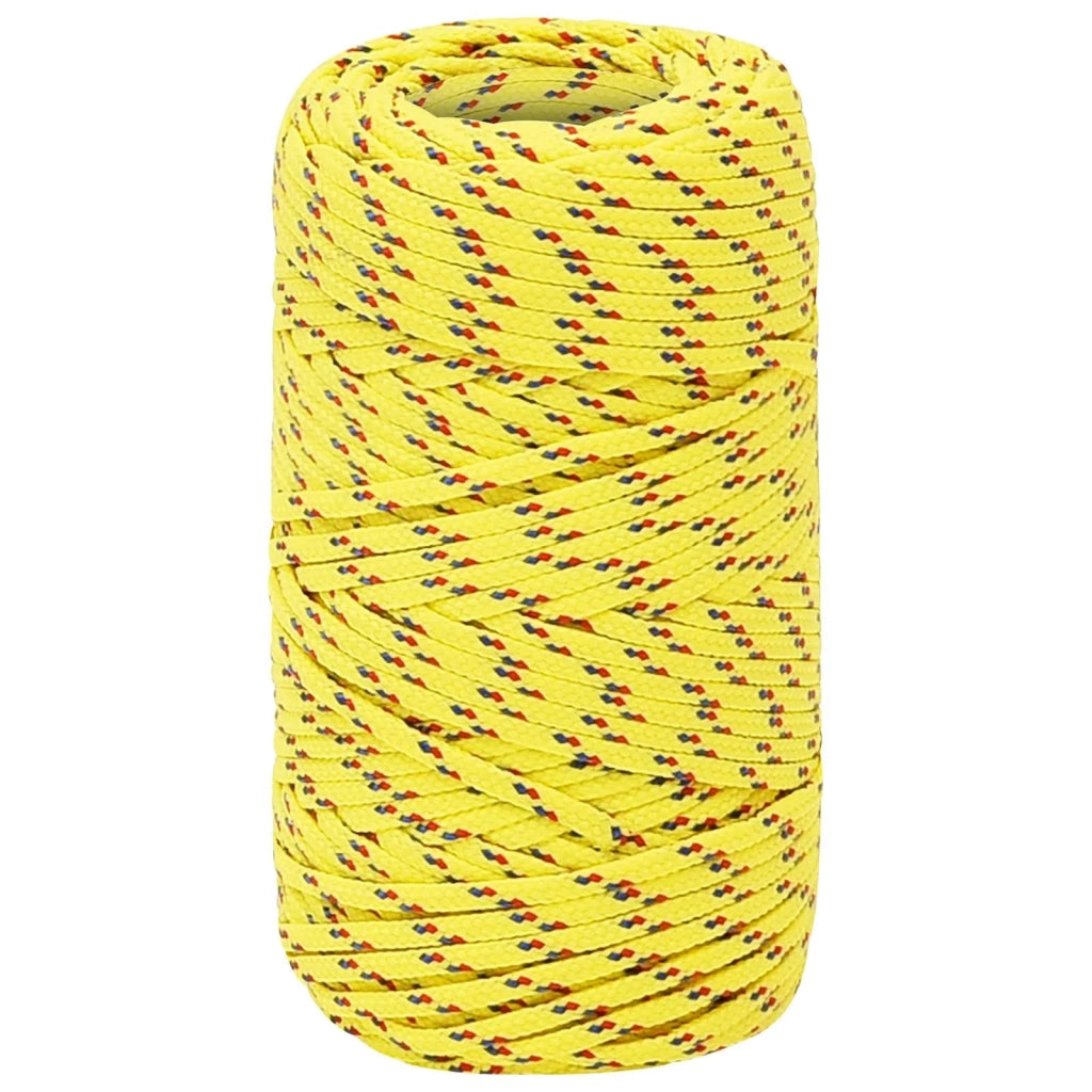 Corda multiuso 2 mm 250 m Giallo PP 27 kg Carico massimo 3473174