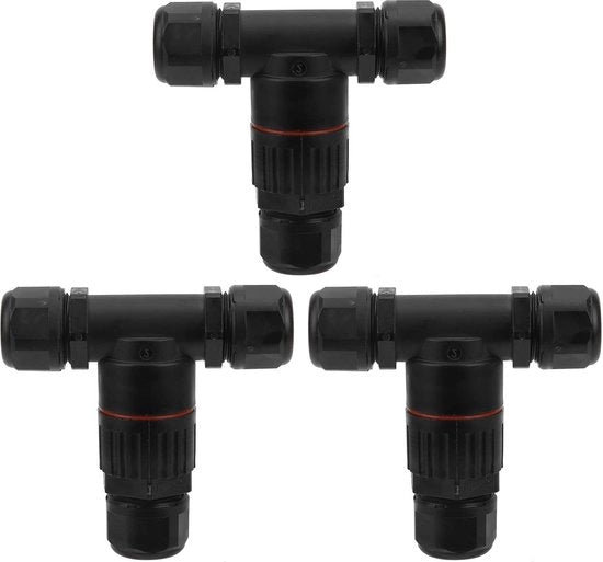 Scatola di connessione a 3 vie acqua resistente - IP68, acqua resistente, cavo elettrico a T