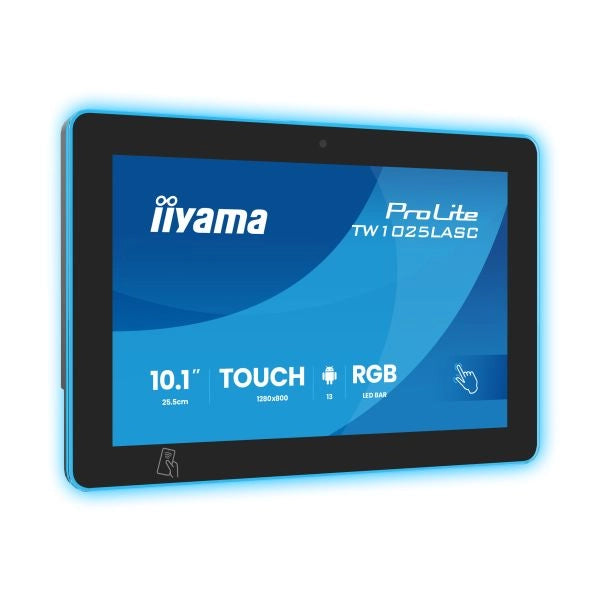 Iiyama mon. 10,1in rgb led-lightbar - black - tw1025lasc-b3pnr