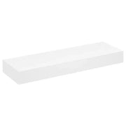 Mensola | Ripiano | Scaffale per Pareti Nera in MDF per Libri/DVD