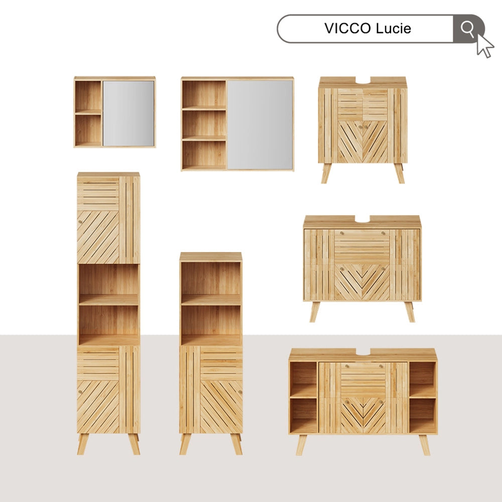 Vicco Mobiletto midi Bambù 40 x 124 cm