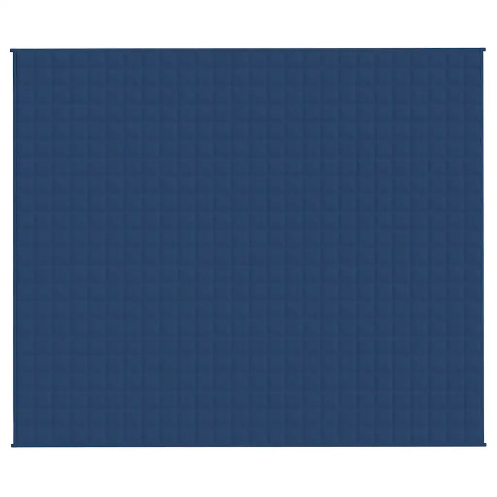 Coperta Ponderata Blu 220x260 cm 11 kg Tessuto