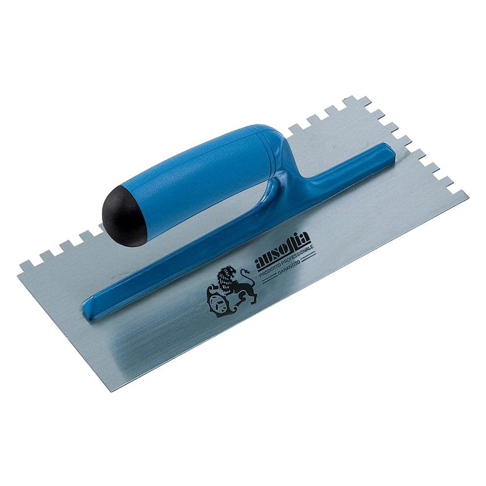 FRATTAZZO DENTATO PER COLLA cm 28 x 12 - denti 10 x 10 mm. - AUSONIA