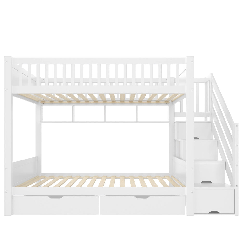 Letto a castello 90x200 cm con armadio, cassetti e spazio contenitivo