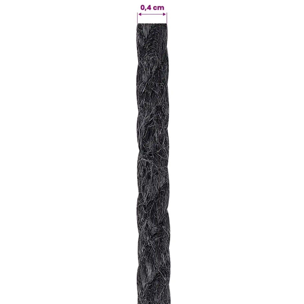 Spago in juta 4 Nero 100% juta Tossa CFW4229106