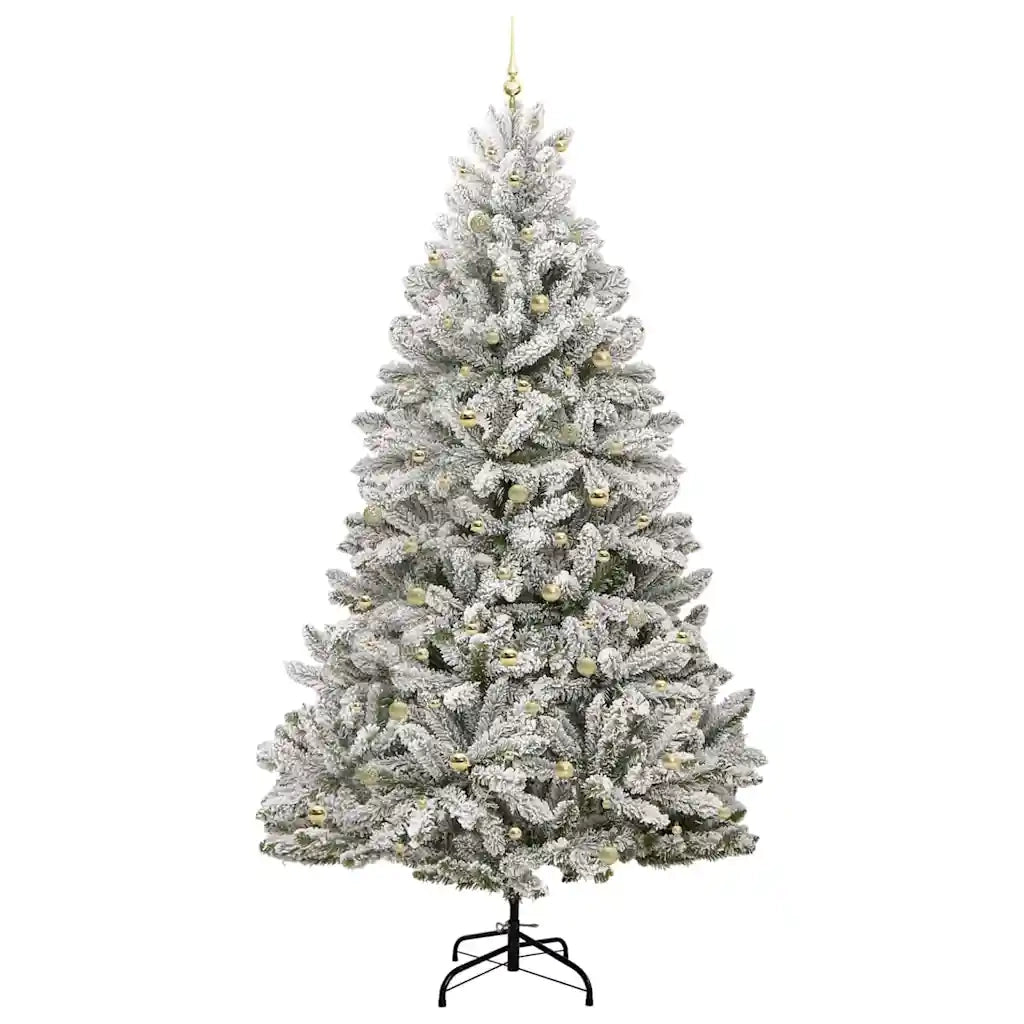 Albero di Natale artificiale con 300 LED Verde e Bianco 300 cm 3395788