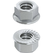 DADO ESAGONALE FLANGIATO DENTELLATO M  6- AMBROVIT- 500,0 pz