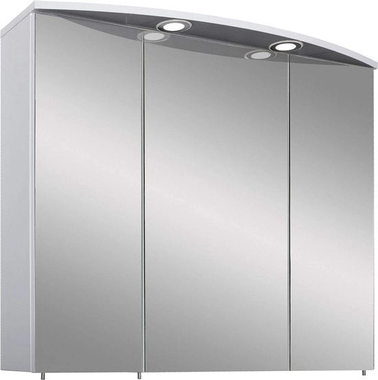 Specchio LED Verona - 70 cm largo - Design moderno