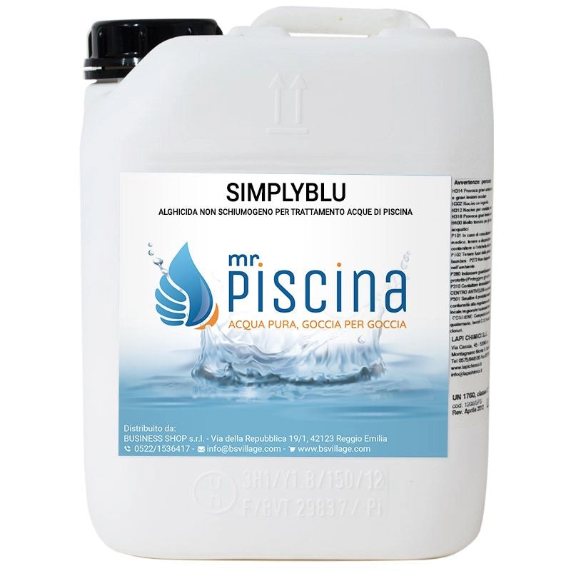 Antialghe piscina SIMPLYBLU - Multifunzione 12 in 1 Quantità confezione: 1 pezzo