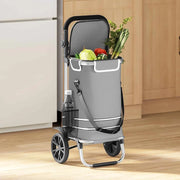 Carrello della spesa Grigio 36,5 x 46,5 x 100,5 cm 42002335