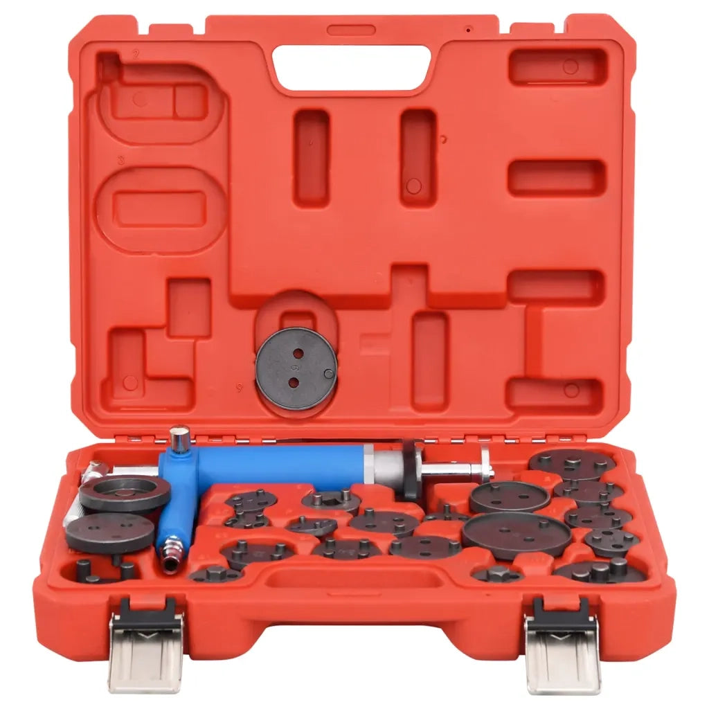 Kit di Attrezzi per Pinza Pistone del Freno Pneumatico 23 pz 210659