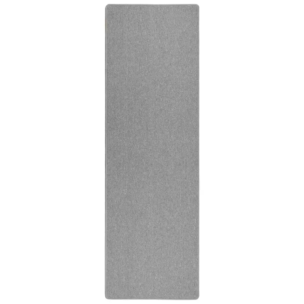 Runner in Moquette | Runner Tappeto Grigio chiaro 100 x 250 cm