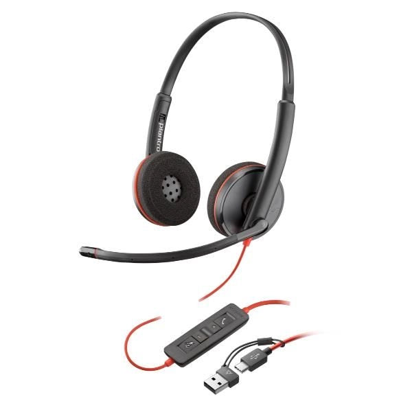 Poly bw 3220 stereo usb-c hs - 93S87AA