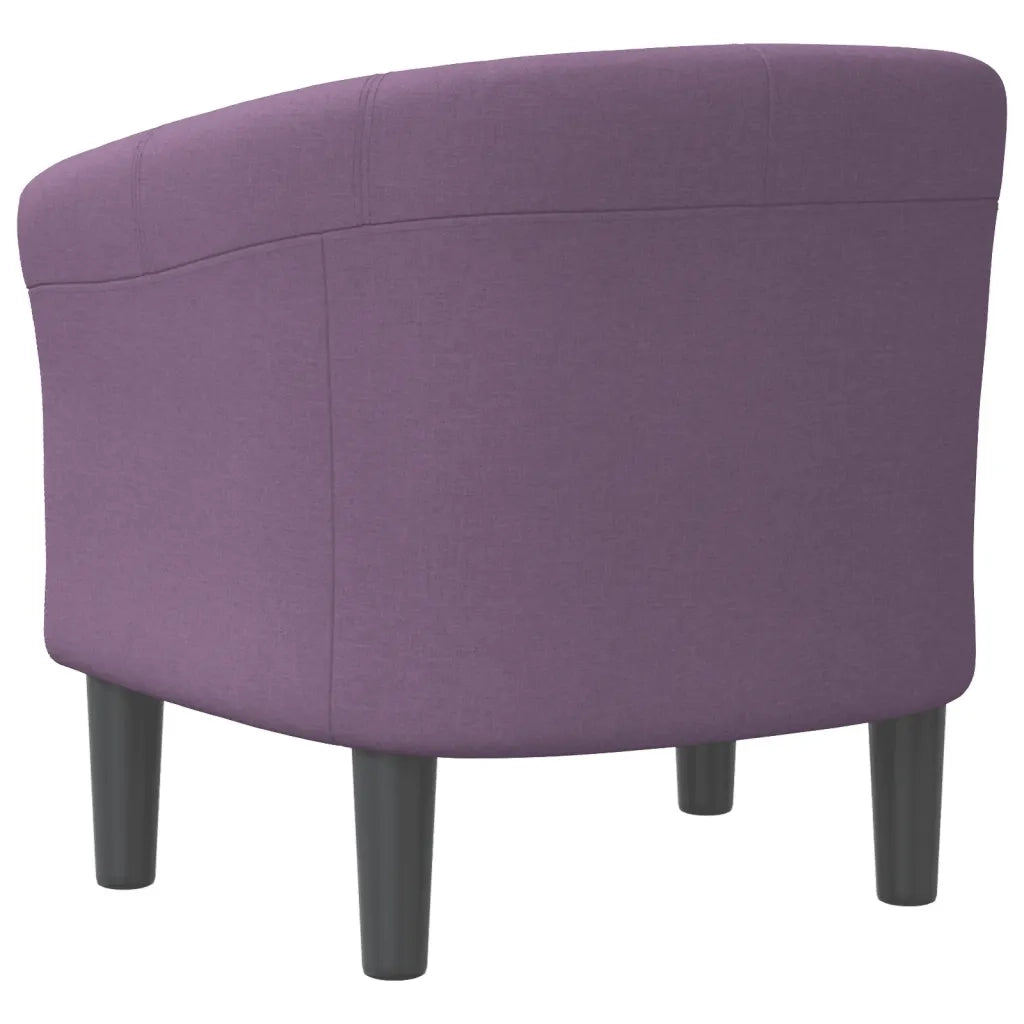 Divano Sedia-Poltrona Cabriolet Viola in Tessuto