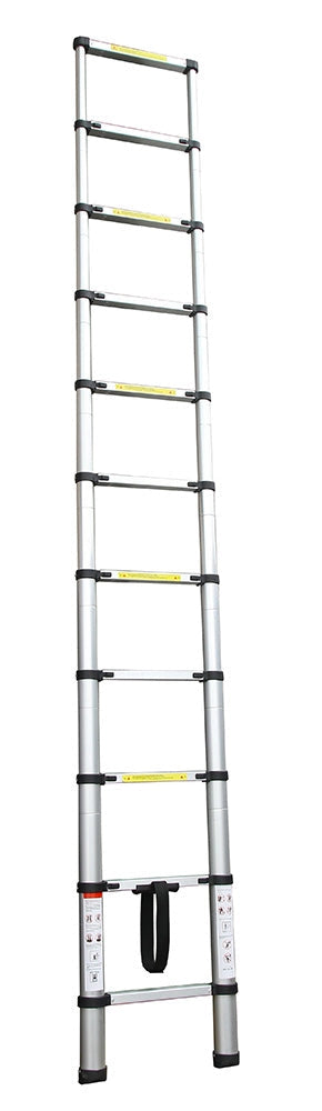 Scala Telescopica Estensibile Salvaspazio 10 Gradini Altezza Max 320 cm