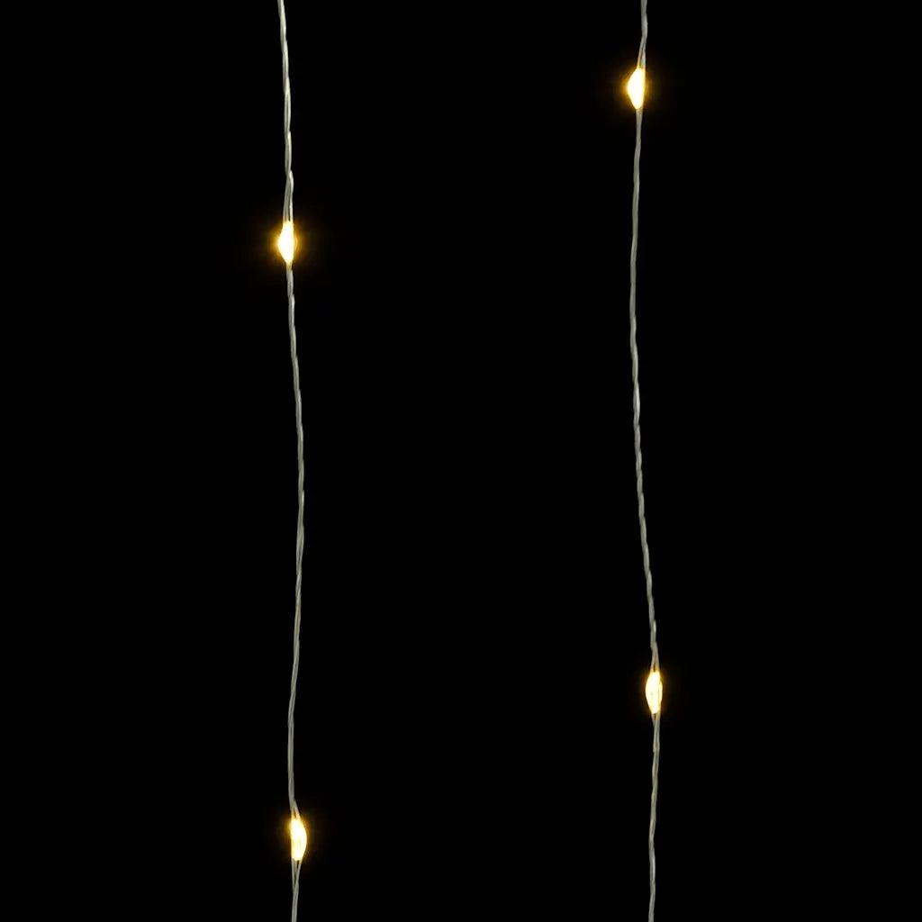 Stringa LED con 150 Luci LED Bianco Caldo 15 m PVC CFW8997164