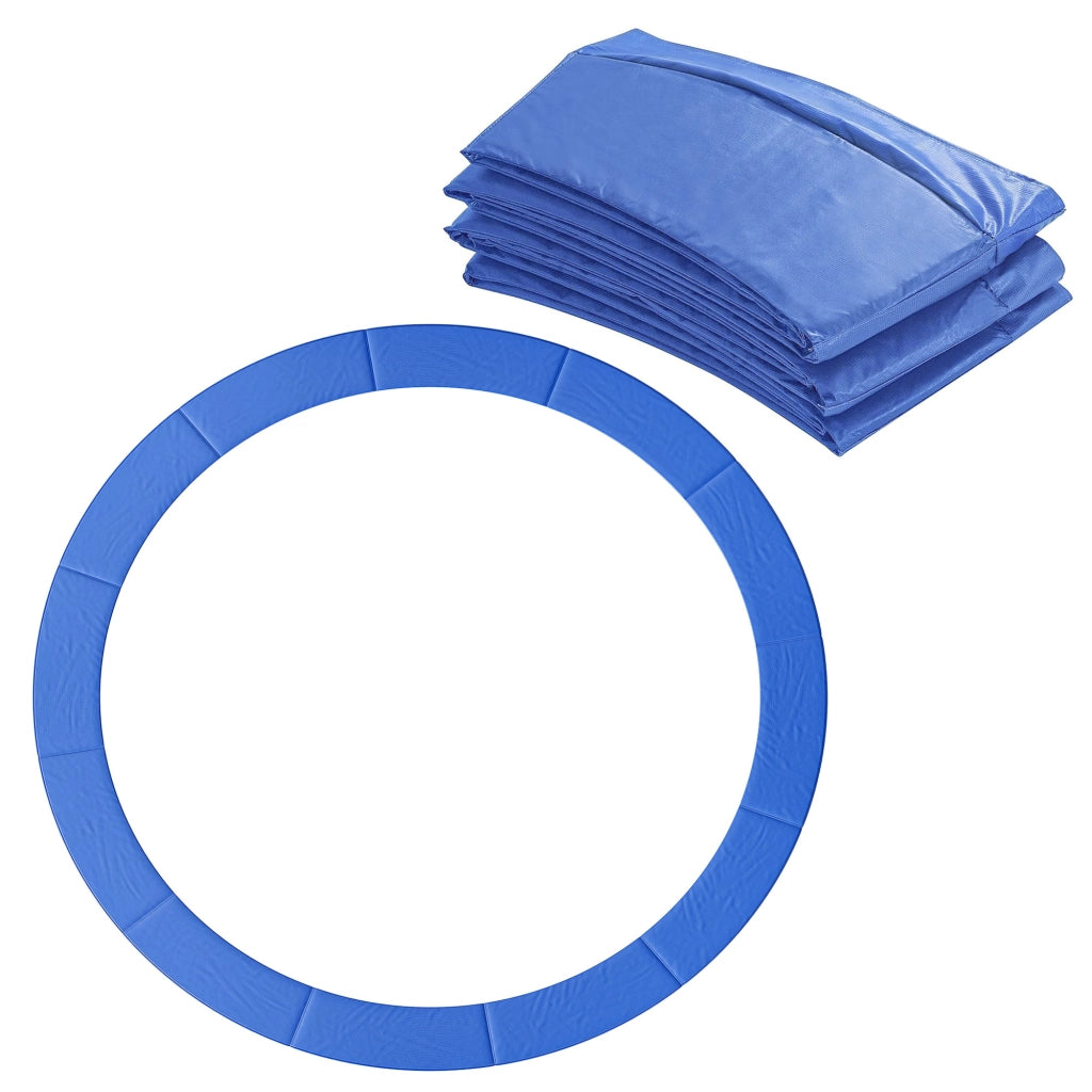 Copertura Imbottita Bordo Trampolino, Protezione per Tappeto Elastico Giaridno in Plastica, ?366cm, Blu